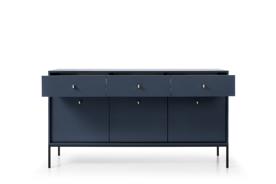 Kommode – MONO – 153 cm, modernes Sideboard mit Holzoptik