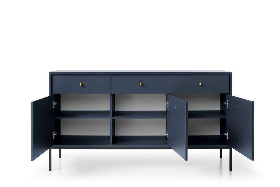 Kommode – MONO – 153 cm, modernes Sideboard mit Holzoptik