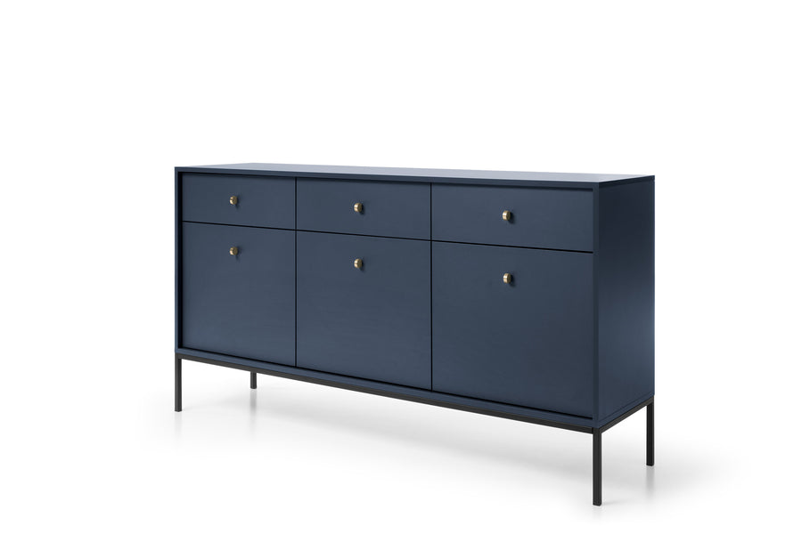 Kommode – MONO – 153 cm, modernes Sideboard mit Holzoptik