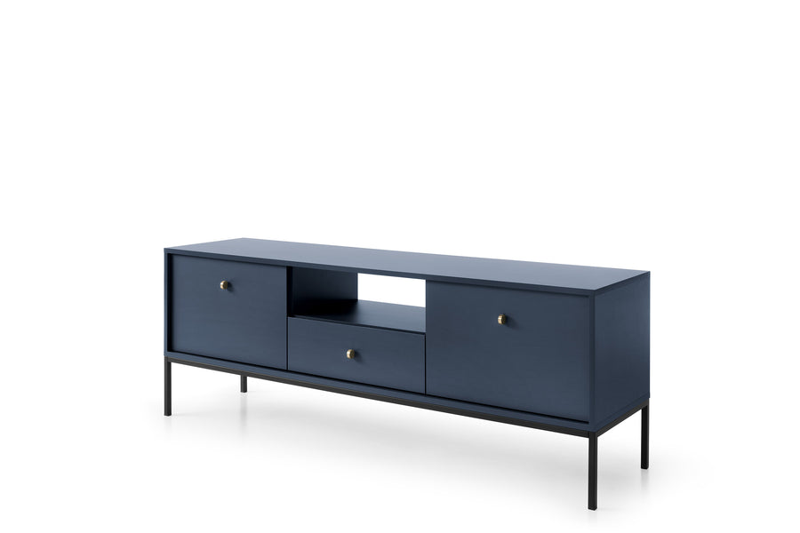 TV-Lowboard – MONO – 153 cm, moderner TV-Schrank mit Holzoptik