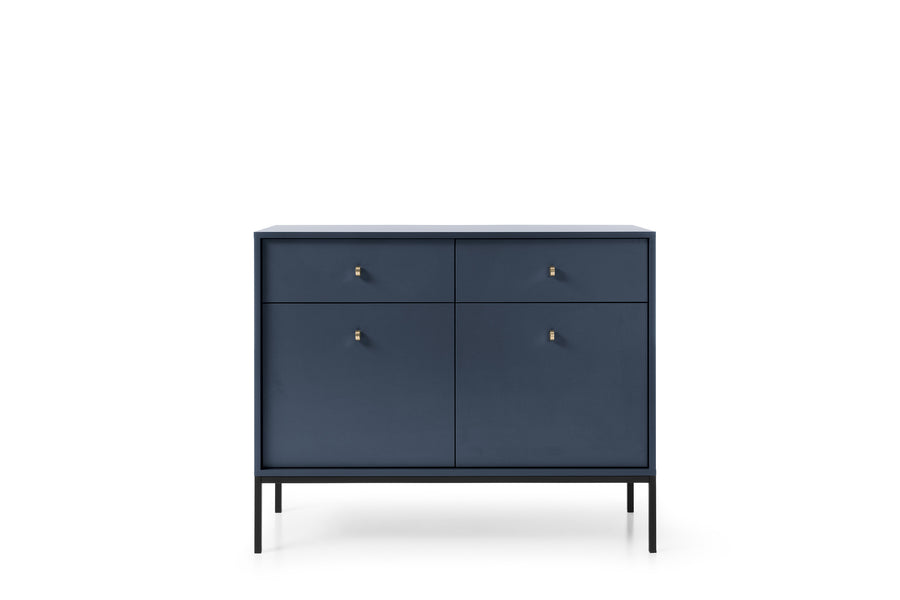 Kommode – MONO – 103 cm, moderne Anrichte mit Holzoptik
