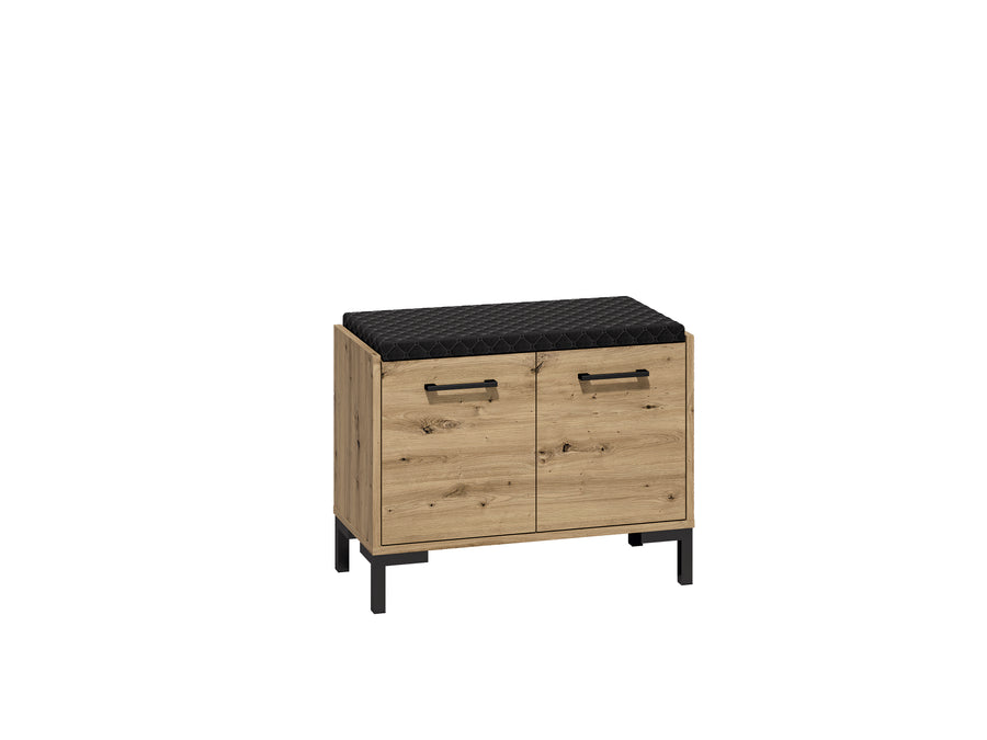 Flur Set 5-teilig – NEVIO – Eleganter Eingangsbereich mit gepolsterten Paneelen