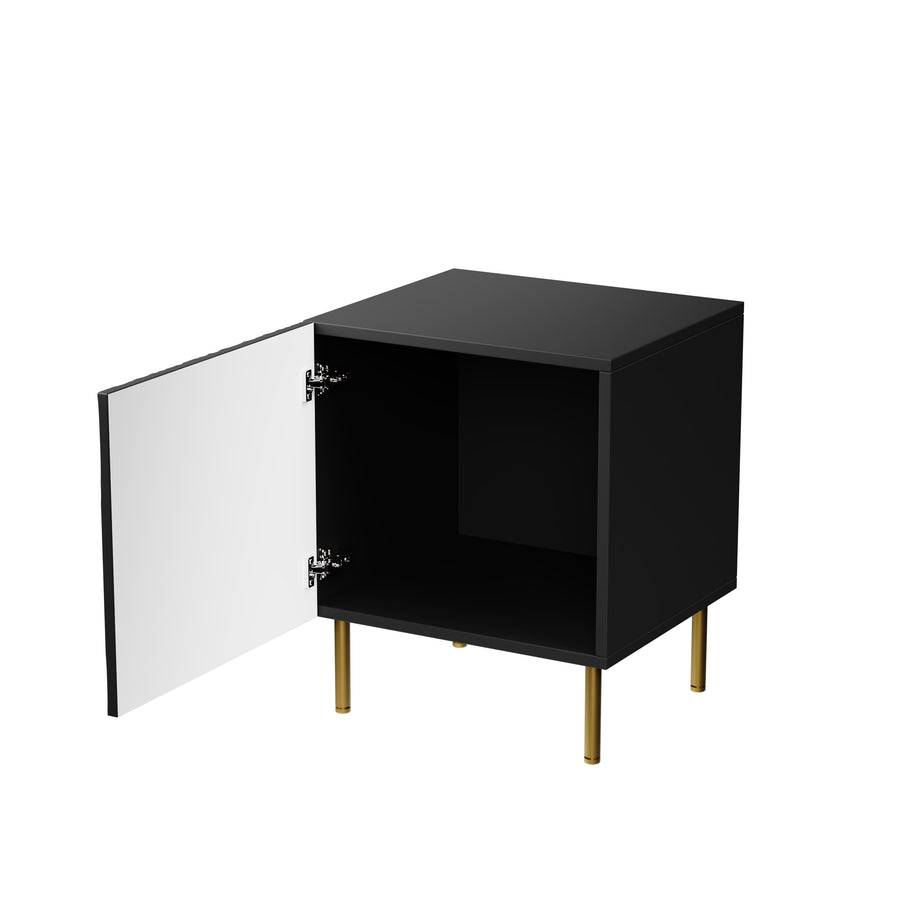 Nachttisch – JUNGLE – Moderne Nachtkommode mit Push-Click-System 44 cm