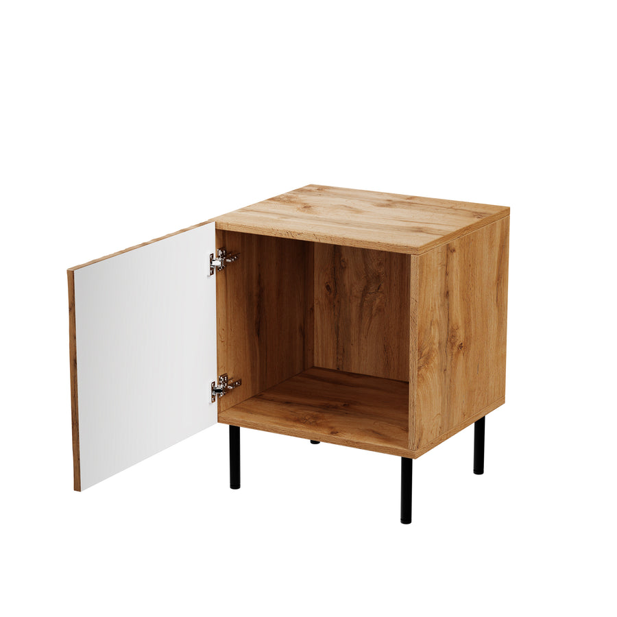 Nachttisch – JUNGLE – Moderne Nachtkommode mit Push-Click-System 44 cm