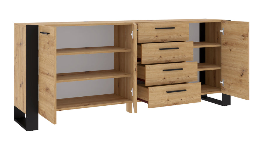 Kommode – NUKA K – Modernes Sideboard mit Stauraum