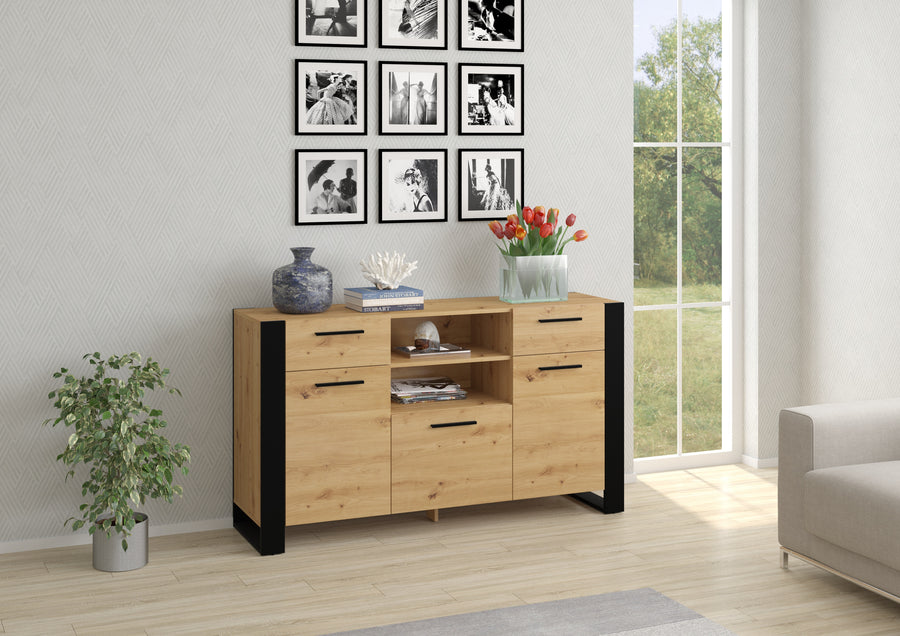 Kommode – NUKA – Artisan Modernes Sideboard mit Stauraum