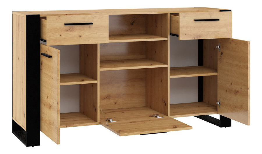 Kommode – NUKA – Artisan Modernes Sideboard mit Stauraum