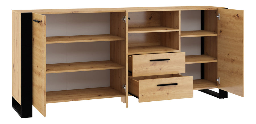 Kommode – NUKA – Artisan Modernes Sideboard mit Stauraum