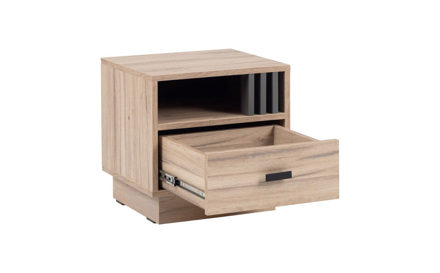 ALLMO System Schlafzimmer set – 5 Teile – Sonoma Eiche - Modernes & Funktionales Schlafzimmerensemble Ohne Matratze