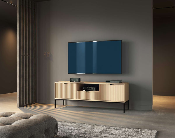 TV-Lowboard – NOVA – Stilvolles Eichen-Design