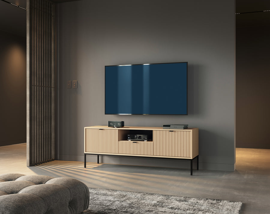 TV-Lowboard – NOVA – Stilvolles Eichen-Design