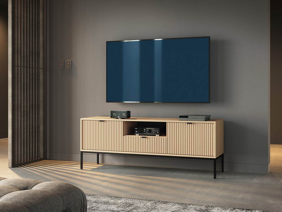 TV-Lowboard – NOVA – Stilvolles Eichen-Design