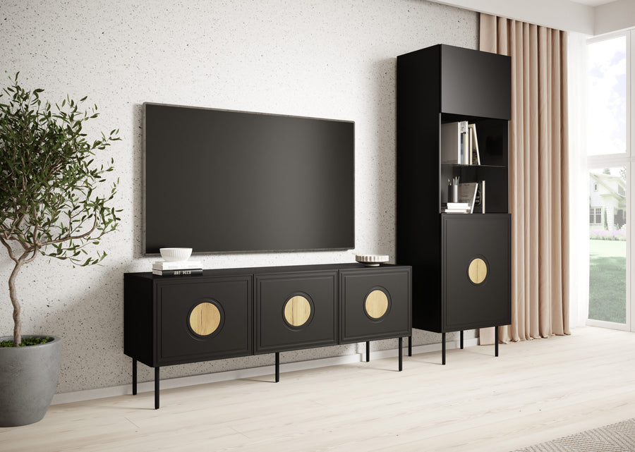 TV-Lowboard – PALAZZO – moderner Lowboard mit Holzoptik