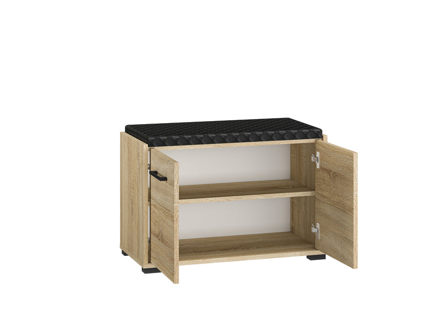 Schuhschrank – CARO 02 – Praktische Aufbewahrungslösung mit Holzoptik