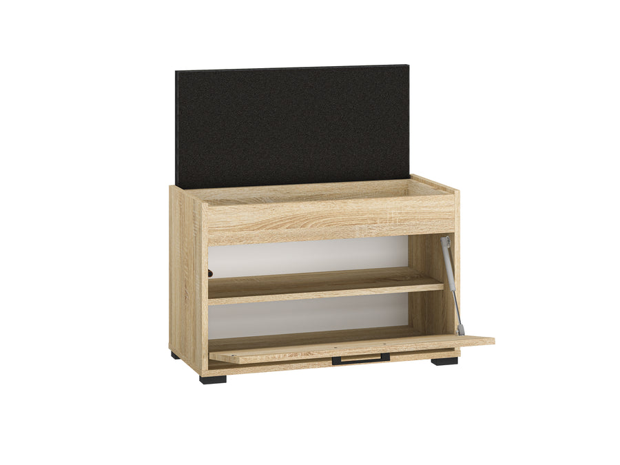 Schuhschrank – CARO – Funktionale Schuhaufbewahrung mit Holzoptik
