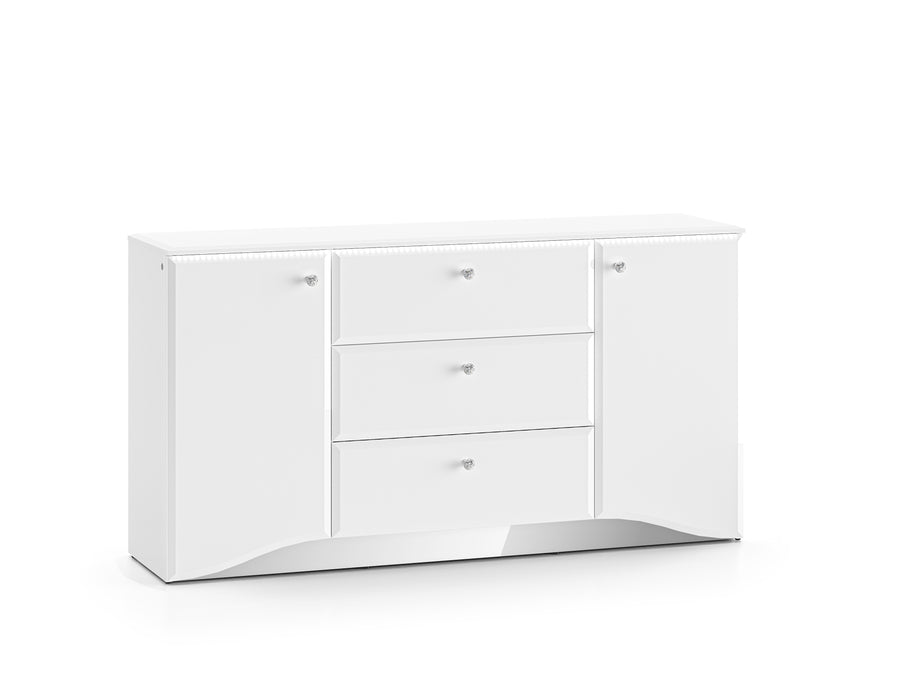 Wohnzimmer Set 3-teilig – GLAMOUR – Elegantes Möbelset mit stilvollem Stauraum