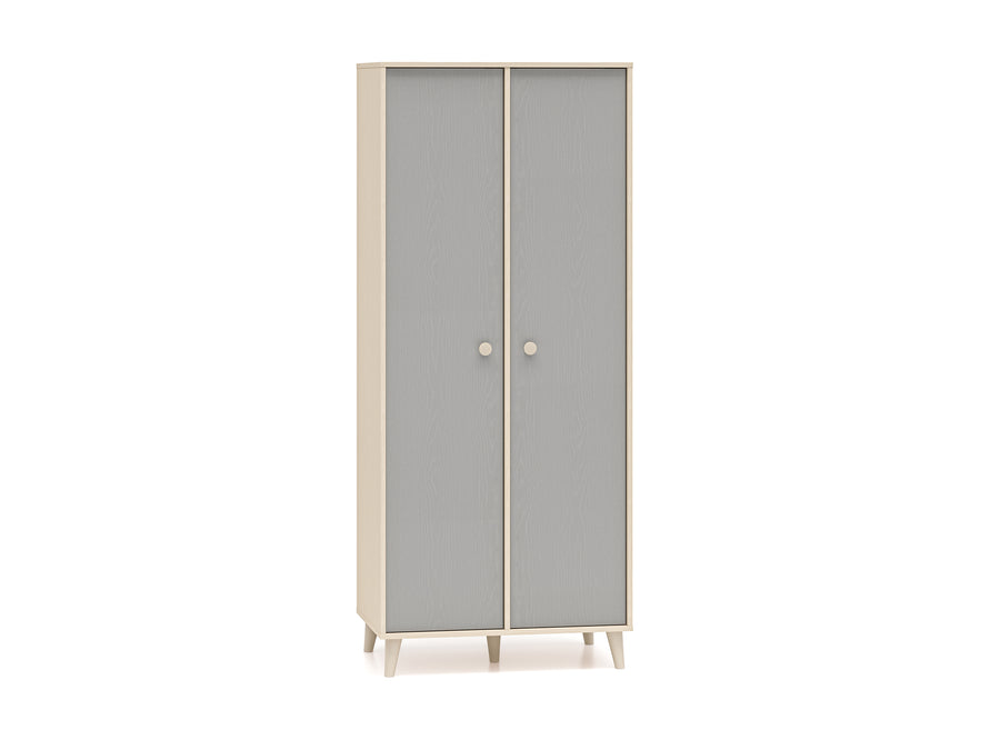 Schlafzimmer Set 6-teilig – MEVEL – Moderne Komplettlösung für Schlafen, Arbeiten und Aufbewahren