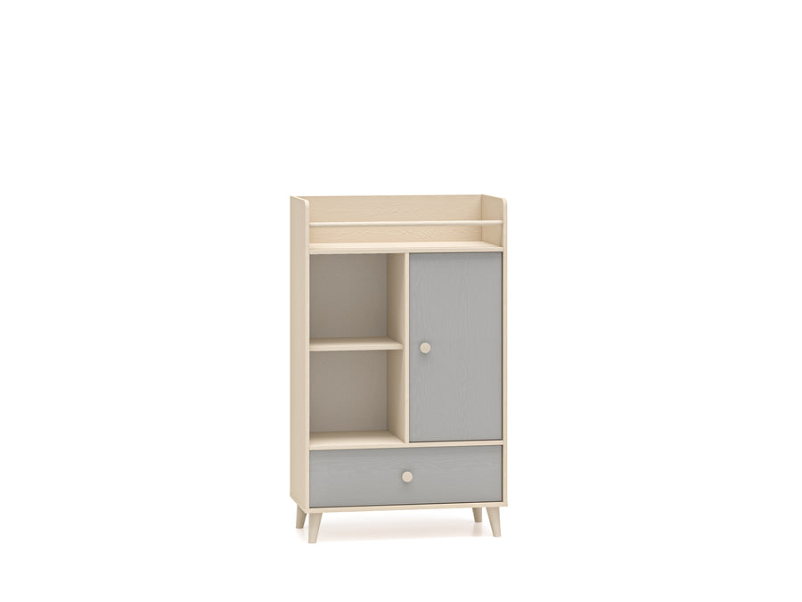 Schlafzimmer Set 6-teilig – MEVEL – Moderne Komplettlösung für Schlafen, Arbeiten und Aufbewahren
