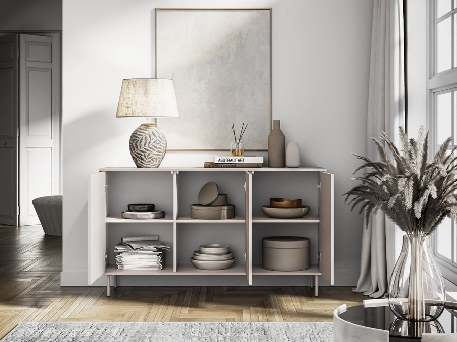 Sideboard – ORVELLA 01 – Modernes Design mit Push-to-Open und großzügigem Stauraum