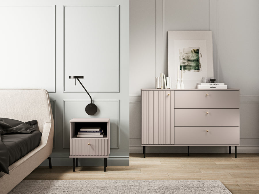 Nachtkommode – SOPHIE 24 – Elegantes Design mit praktischem Stauraum
