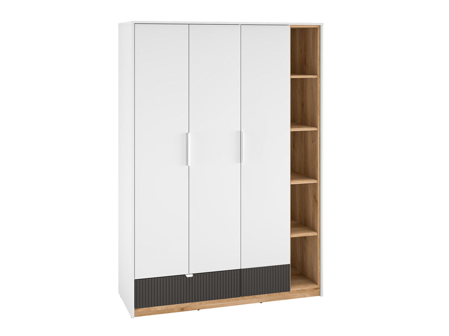 Schlafzimmer Set 6-teilig – TORINO – Modernes Wohnen mit stilvollem Design, Komfort und großzügigem Stauraum