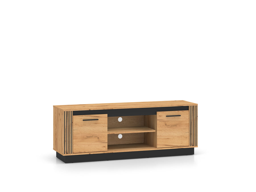 Wohnzimmer Set 3-teilig – URSO – Modernes Wohnmöbel-Set mit stilvollem Stauraum