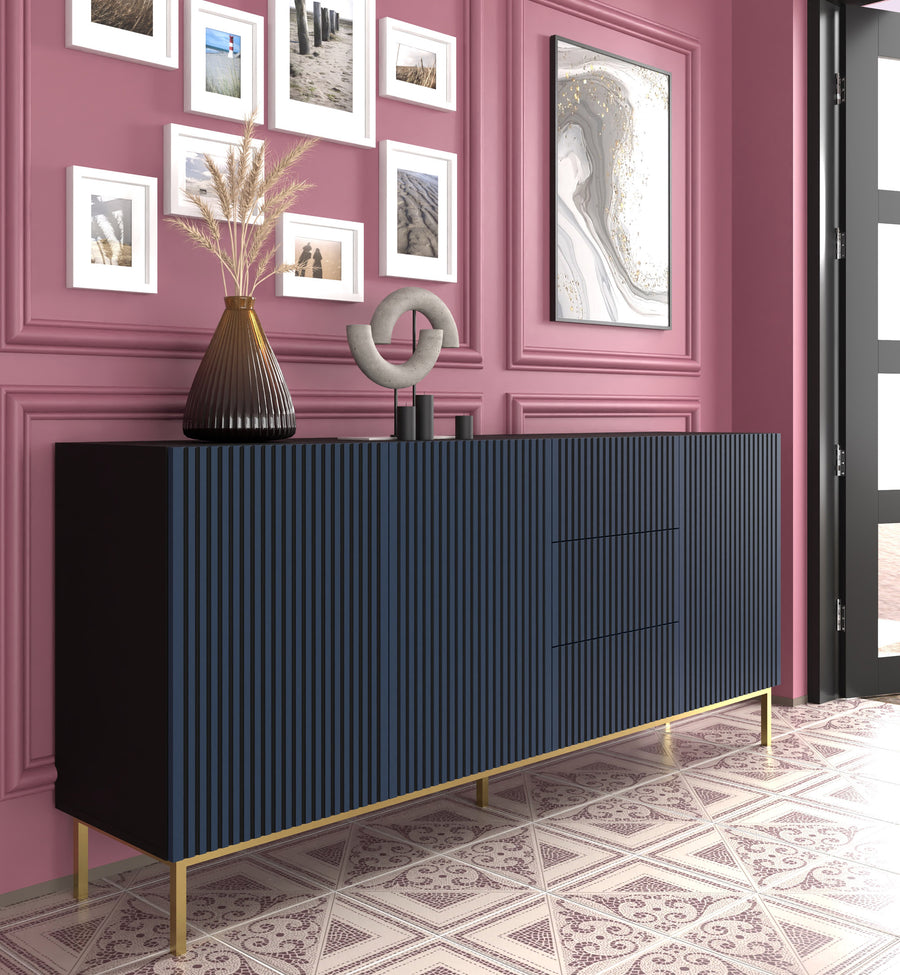 Sideboard – RAVENNA F – 200 cm mit 3 Türen und 3 Schubladen