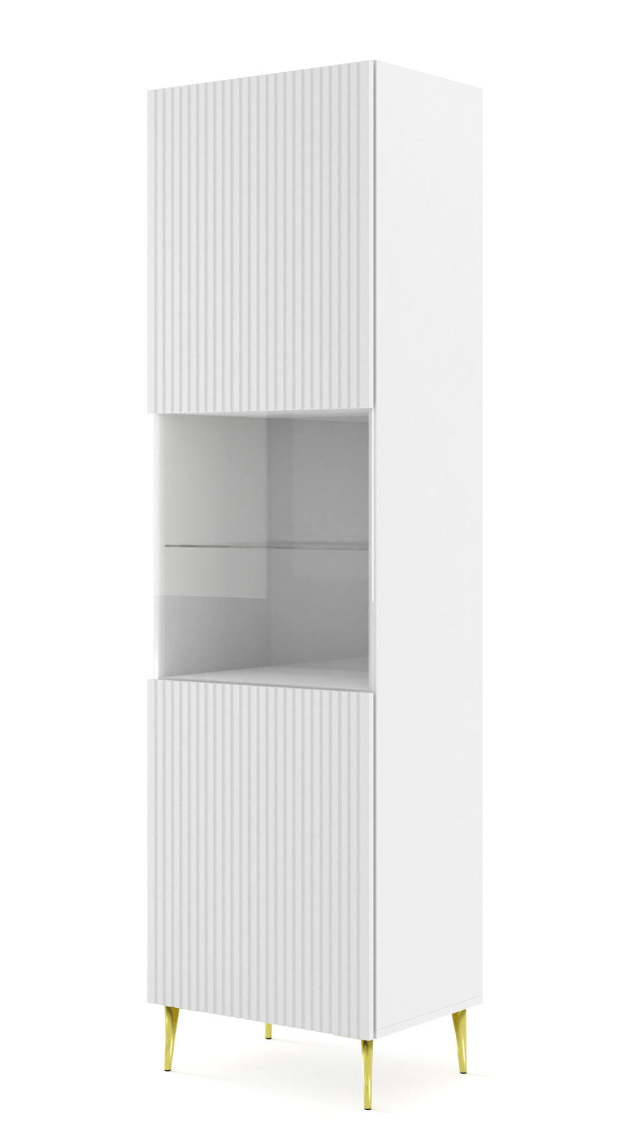 Vitrine – RAVENNA B – eleganter Glasschrank mit Stauraum
