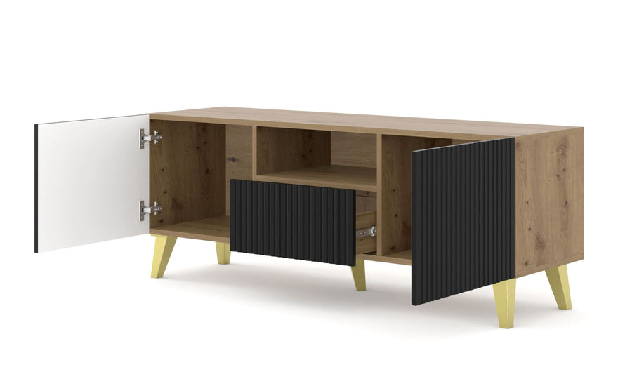 TV-Lowboard – RAVENNA PB – 150 cm TV-Möbel mit Stauraum