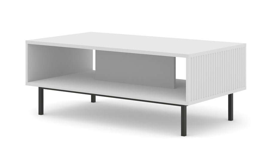 Couchtisch – RAVENNA B – moderner Wohnzimmertisch mit Ablage