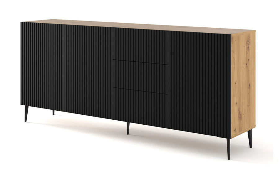Kommode – RAVENNA – Elegante Kommode mit Push-to-Open System, 200 cm