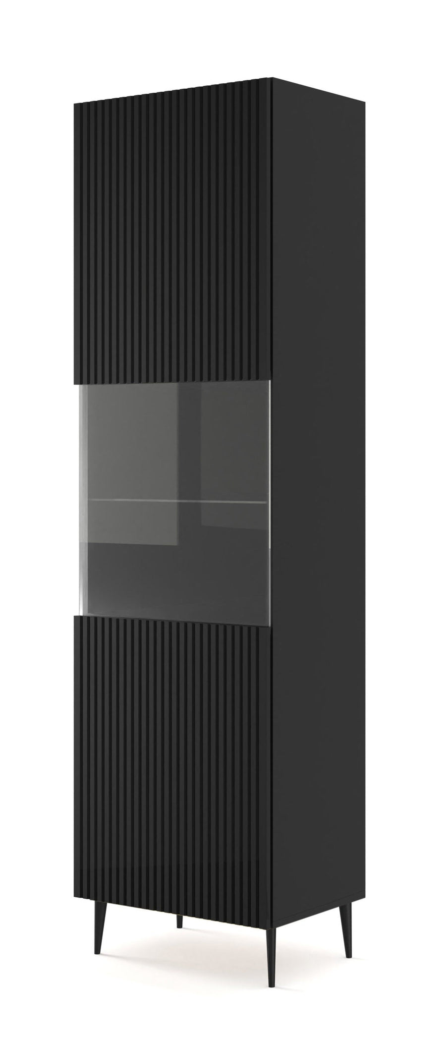 Vitrine – RAVENNA B – eleganter Glasschrank mit Stauraum