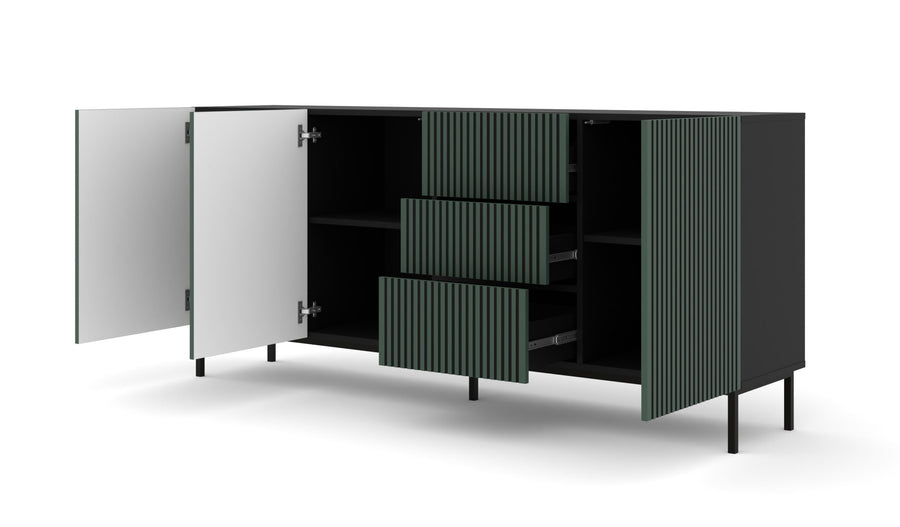 Sideboard – RAVENNA F – 200 cm mit 3 Türen und 3 Schubladen