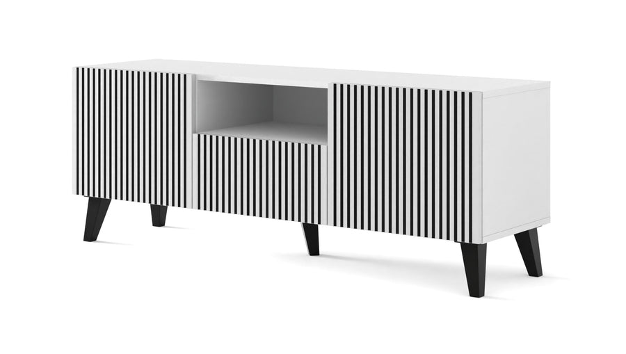 TV-Lowboard – RAVENNA P – 150 cm TV-Möbel mit Schublade und Regalfach