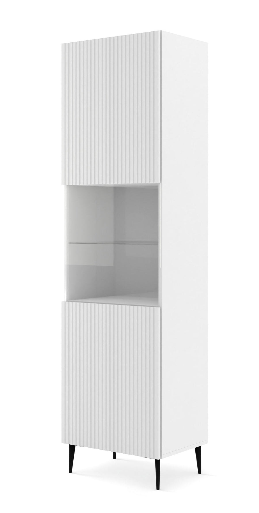 Vitrine – RAVENNA B – eleganter Glasschrank mit Stauraum