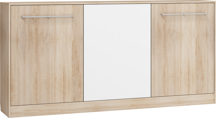 Klappbett – ROGER – Horizontales Wandbett 90×200 cm für platzsparende Raumnutzung