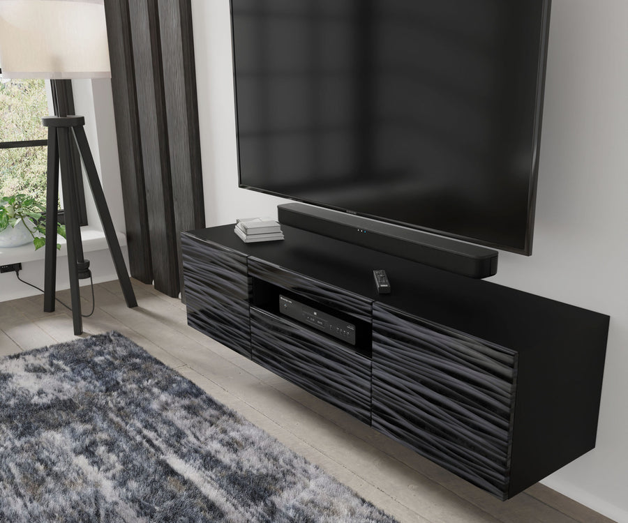 TV-Schrank – AURA – Modernes Hänge- und Standmöbel mit Stauraum
