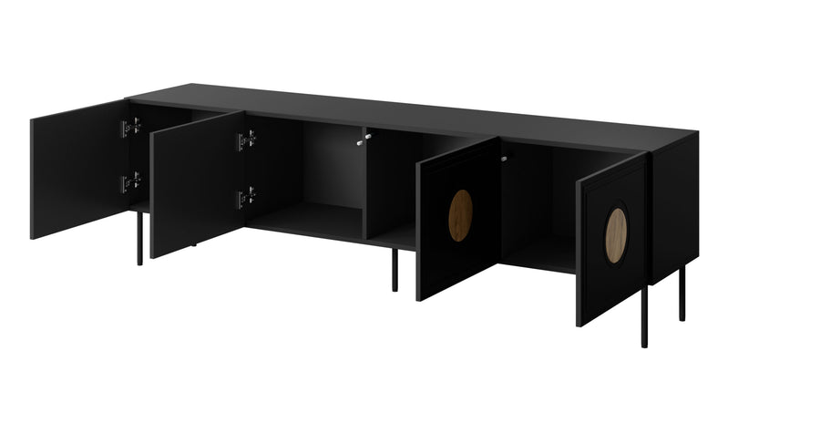 TV-Lowboard – PALAZZO – moderner Lowboard mit Holzoptik