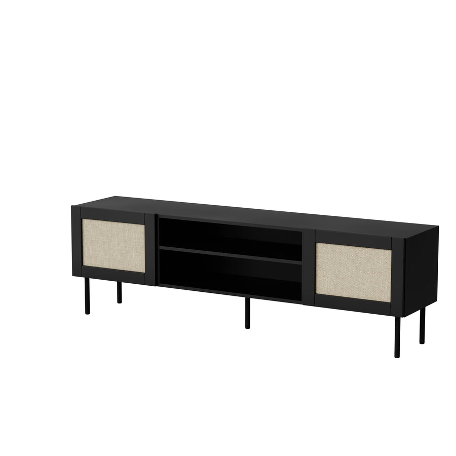 TV-Lowboard – YUCCA – 180 cm, modernes TV-Möbel mit Stauraum