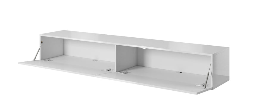TV-Lowboard – SLIDE I – Hängendes Lowboard in Holzoptik 200 cm