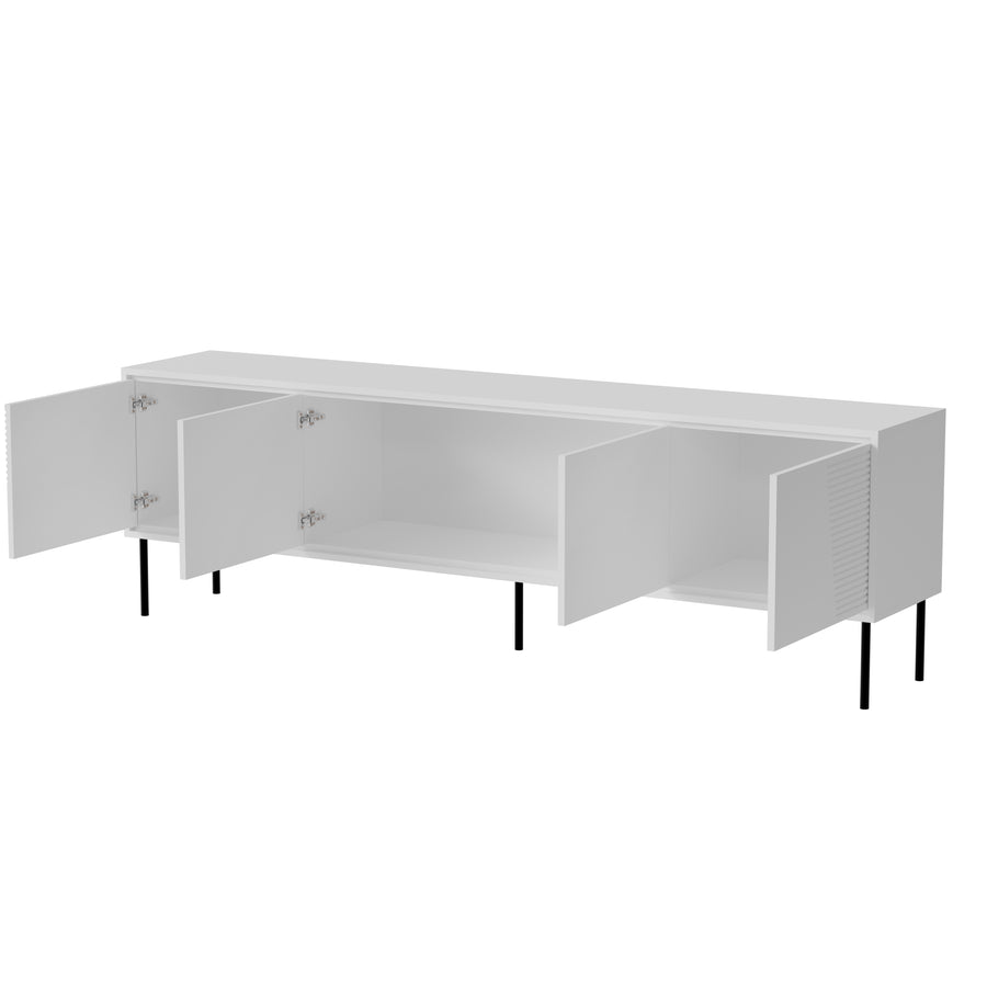 TV-Lowboard – ABUDABI – Modernes Lowboard mit Metallfüßen