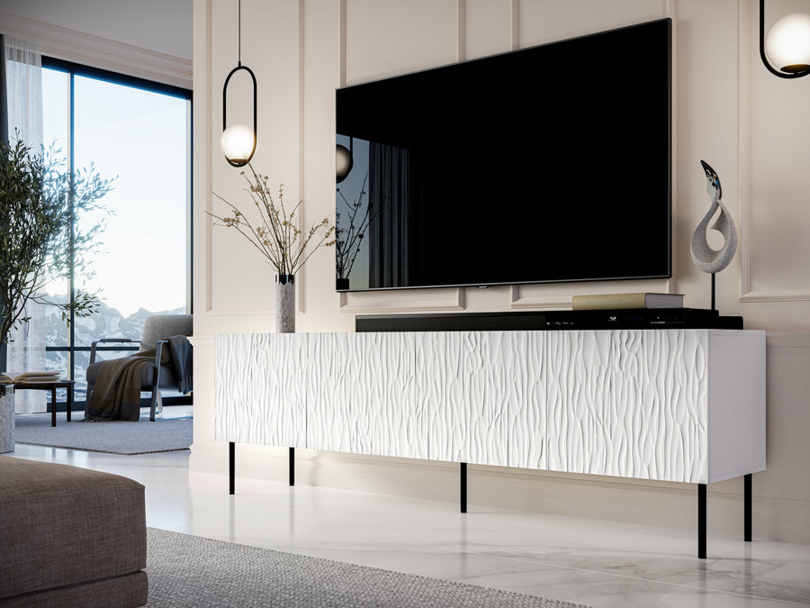 TV-Lowboard – JUNGLE – Modernes Lowboard mit Push-Click-System 190 cm