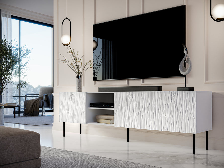 TV-Lowboard – JUNGLE – Modernes Lowboard mit Push-Click-System 190 cm
