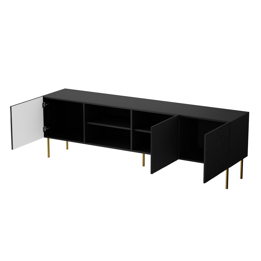 TV-Lowboard – JUNGLE – Modernes Lowboard mit Push-Click-System 190 cm