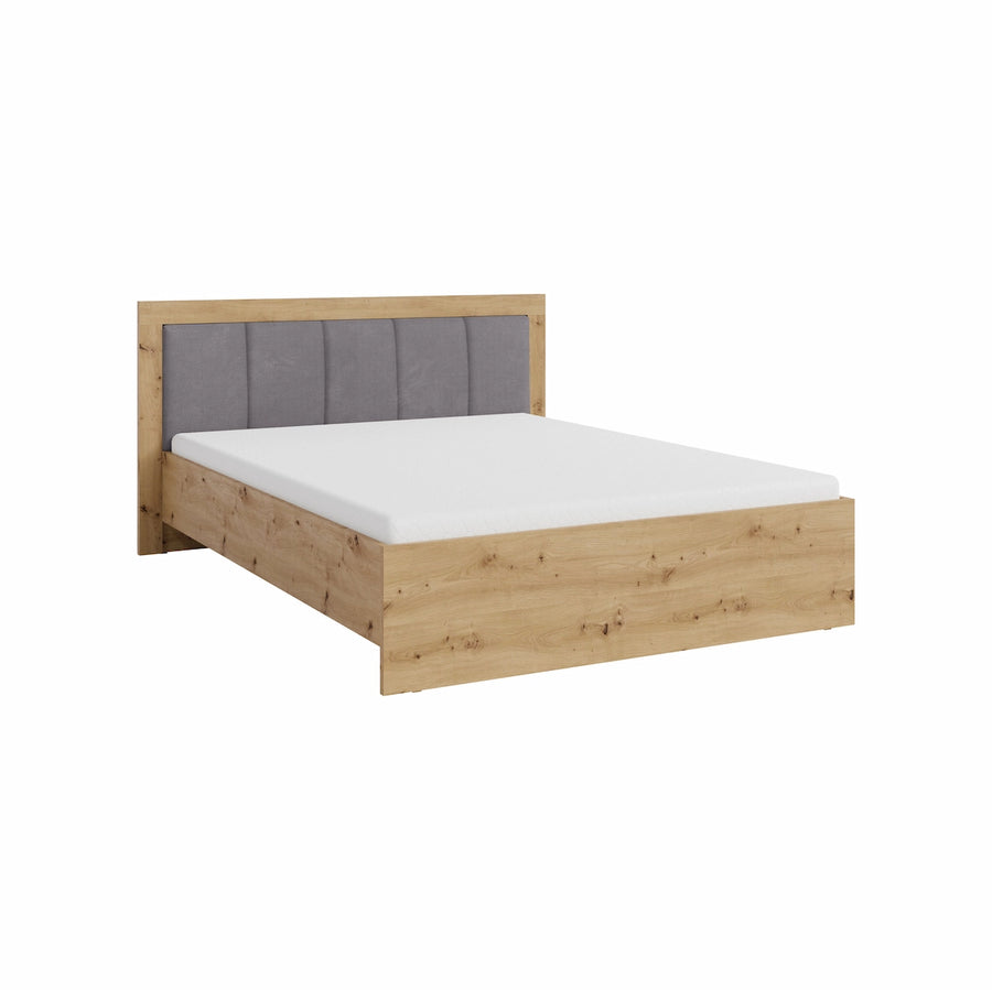 Bett – SMART 6 – 140/160/180 × 200 cm – Modernes Bett mit Stauraum und stabilem Metallrahmen, ohne Matratze