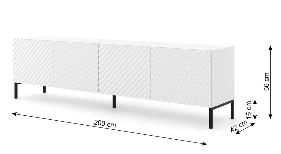 TV-Lowboard – SURF – TV-Schrank mit elegantem Design