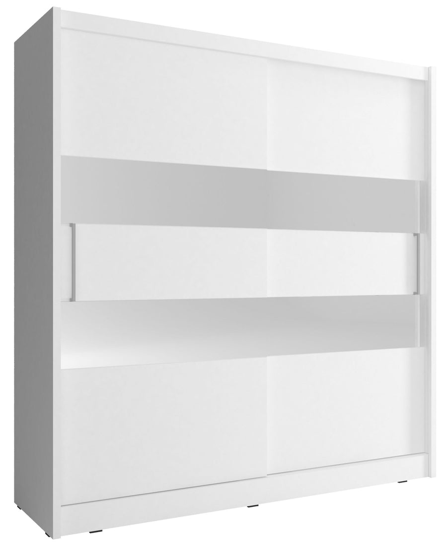 Kleiderschrank – MAJA I – Moderner Schwebetürenschrank mit Spiegelfront