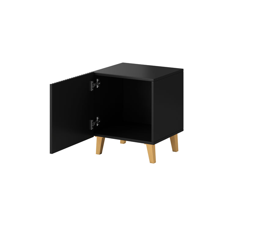 Nachttisch – PAFOS I – Modernes 2er-Set mit Stauraum 51 cm