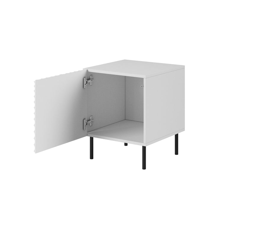 Nachttisch – HOLE I – Modernes Set mit Stauraum 44 cm