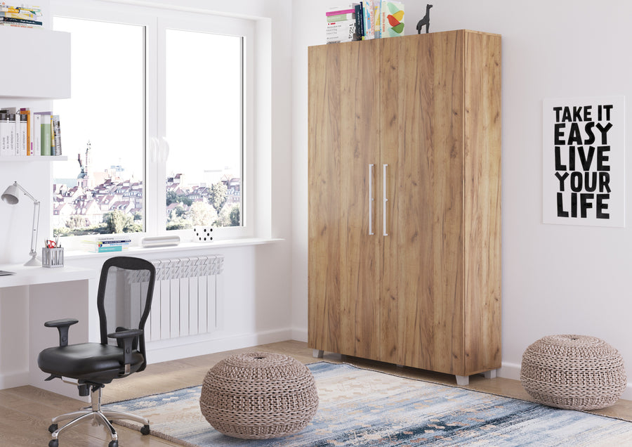 Klappbett – TEDDY – Platzsparendes vertikales Wandbett mit integriertem Rahmen